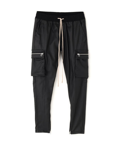 COATING FLAP ZIP POCKET PANTS 褲子