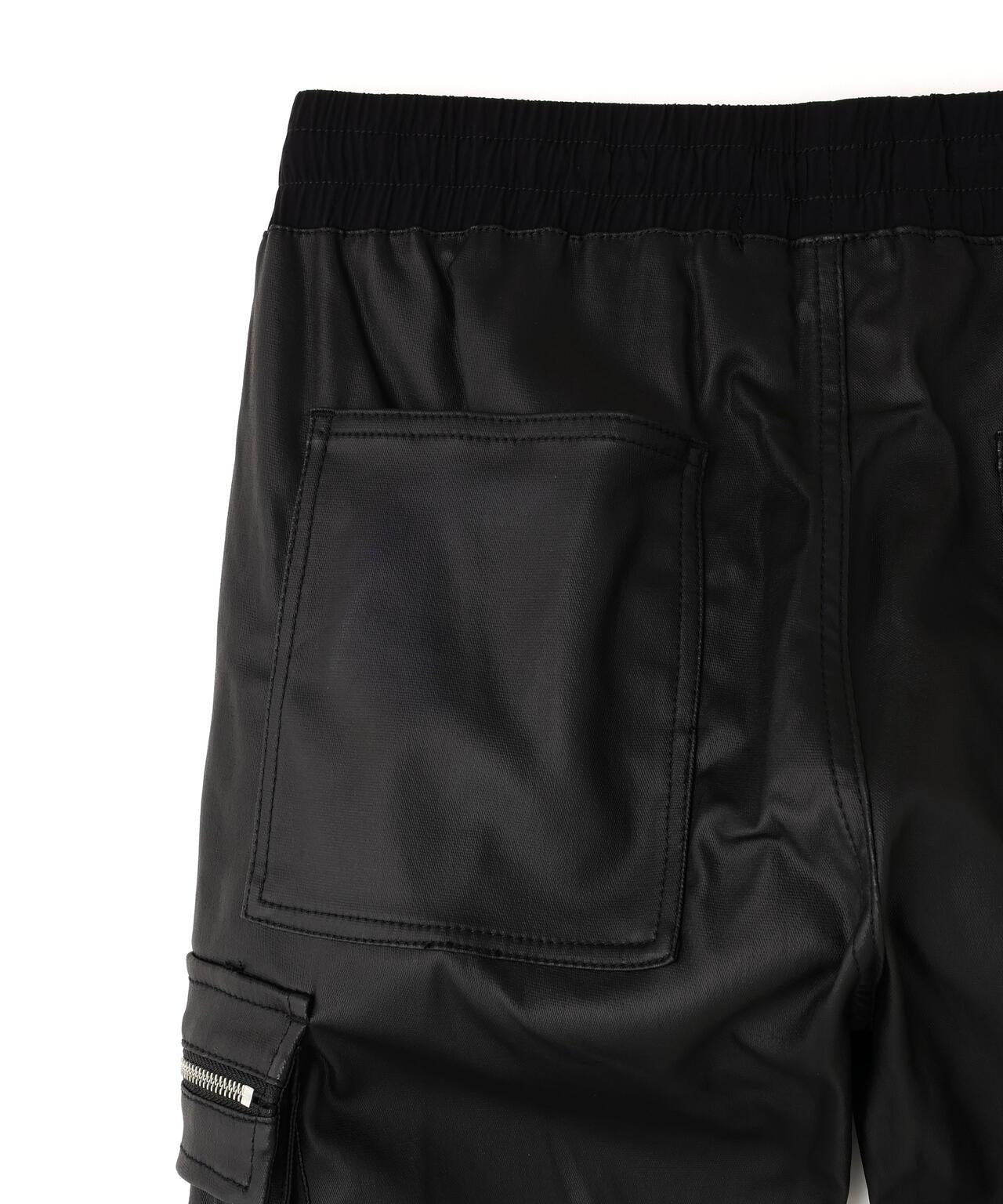 COATING FLAP ZIP POCKET PANTS 褲子