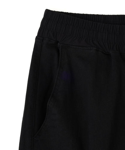 DankeSchon PREMIUM SUPER STRETCH TC BLACK FLAP ZIP CARGO PANTS 超彈力黑色翻蓋拉鍊工裝褲