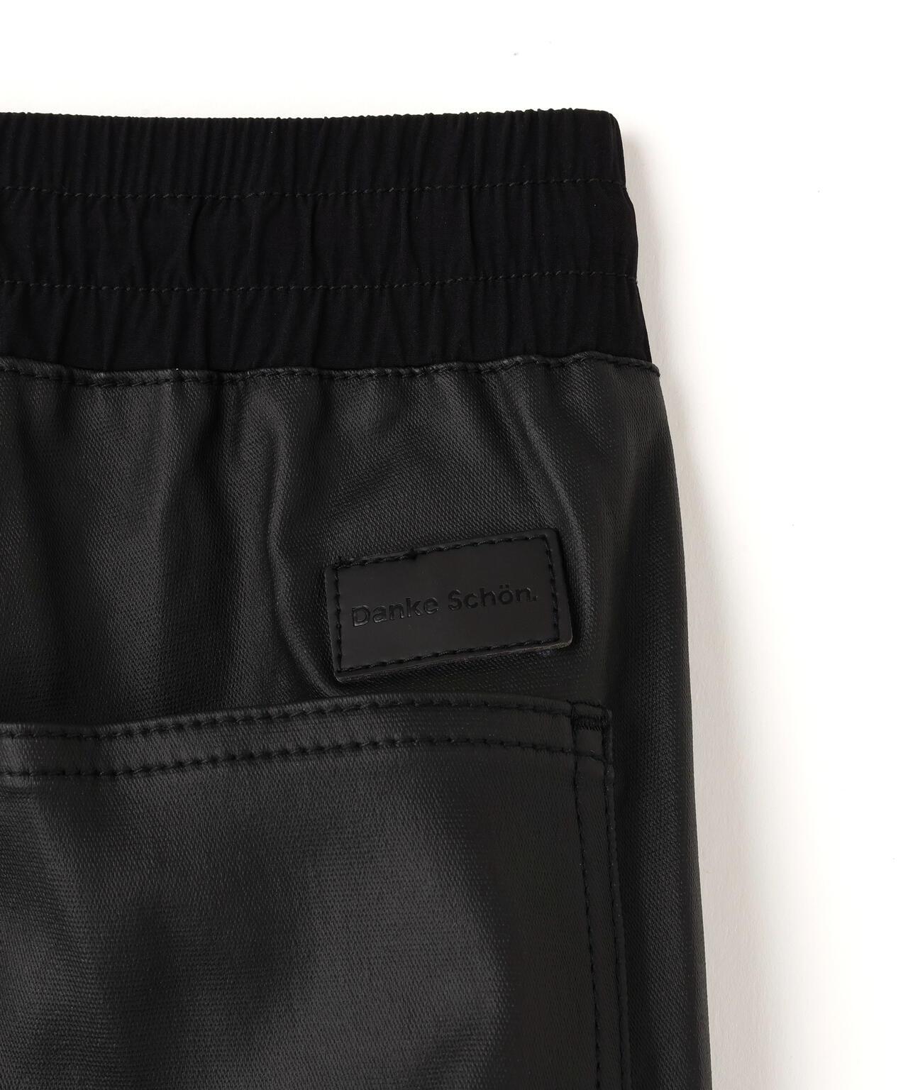 COATING FLAP ZIP POCKET PANTS 褲子