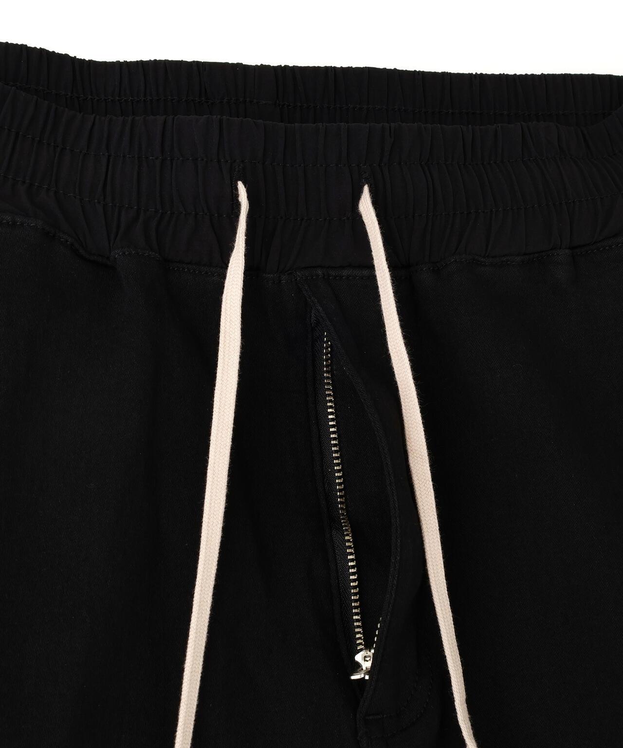 DankeSchon PREMIUM SUPER STRETCH TC BLACK FLAP ZIP CARGO PANTS 超彈力黑色翻蓋拉鍊工裝褲