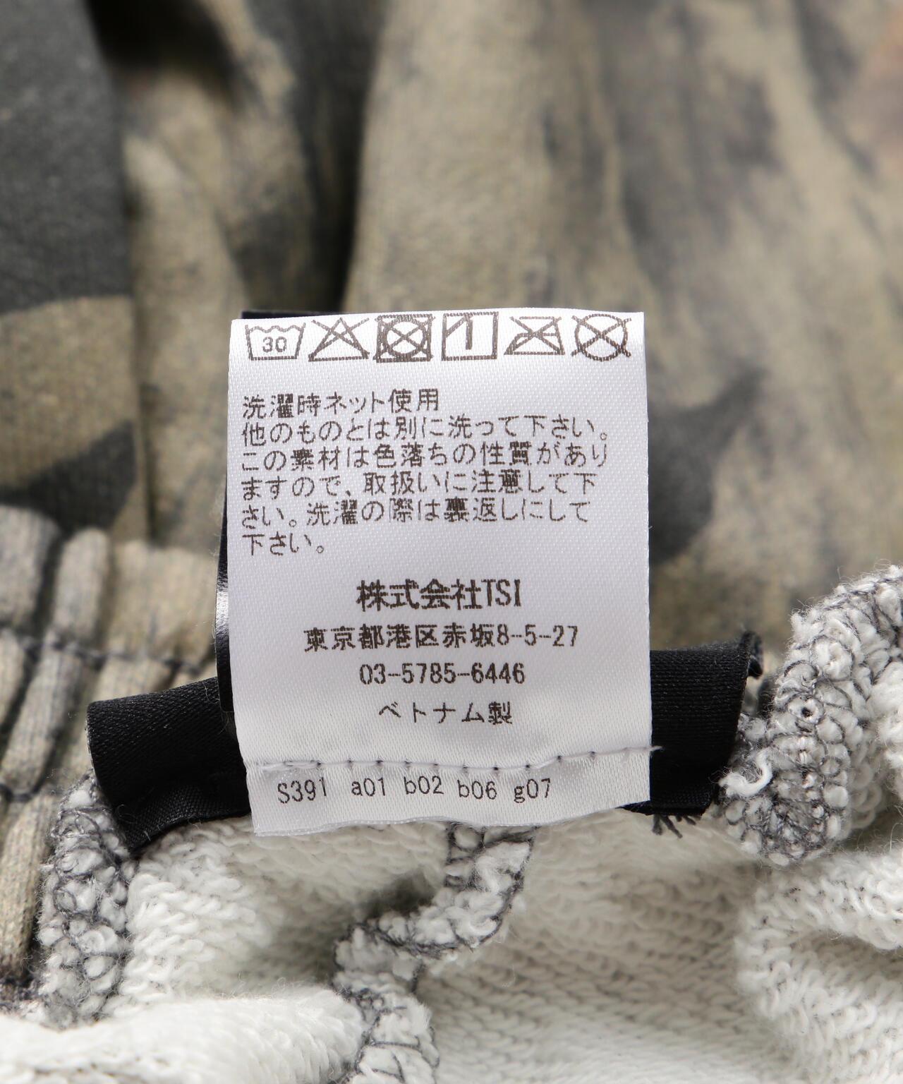 迷彩多口袋工裝設計 衛衣面料 衛褲