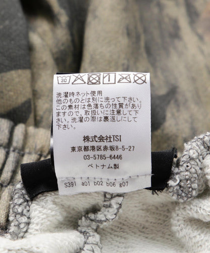 迷彩多口袋工裝設計 衛衣面料 衛褲