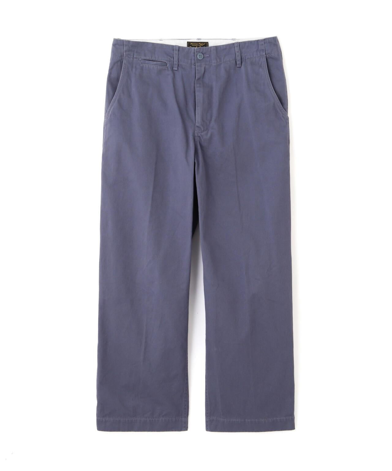CHINO TROUSERS 斜紋棉布長褲