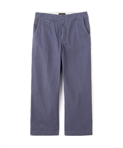 CHINO TROUSERS 斜紋棉布長褲