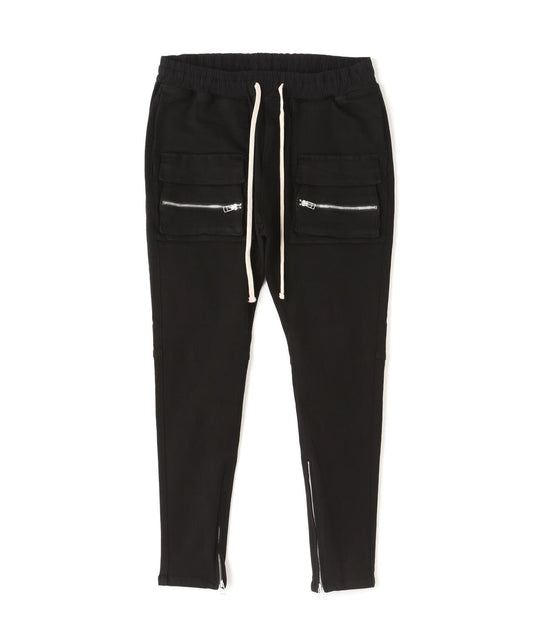 黑色翻蓋設計 PREMIUM TC BLACK FLAP PANTS 褲子
