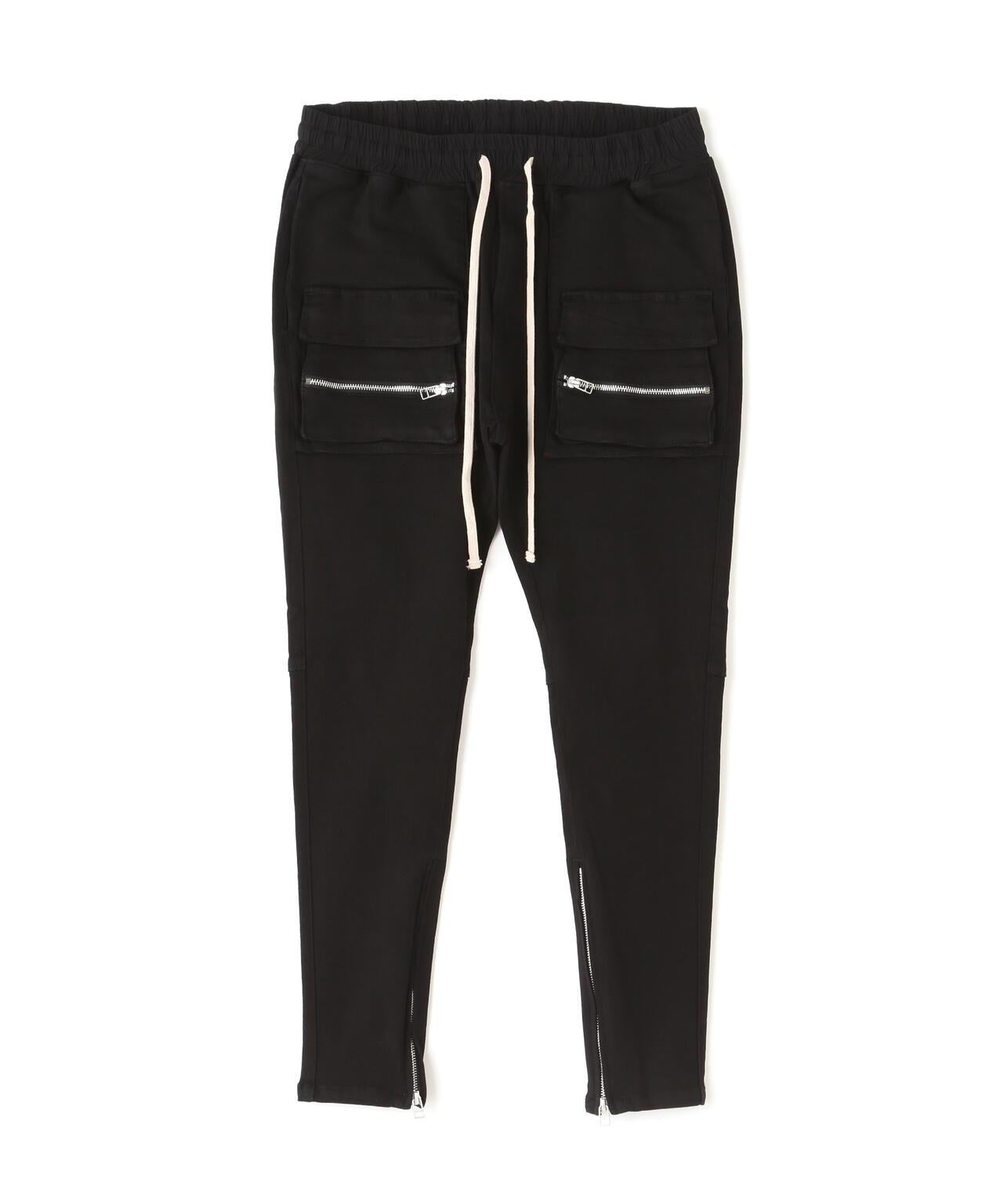 黑色翻蓋設計 PREMIUM TC BLACK FLAP PANTS 褲子