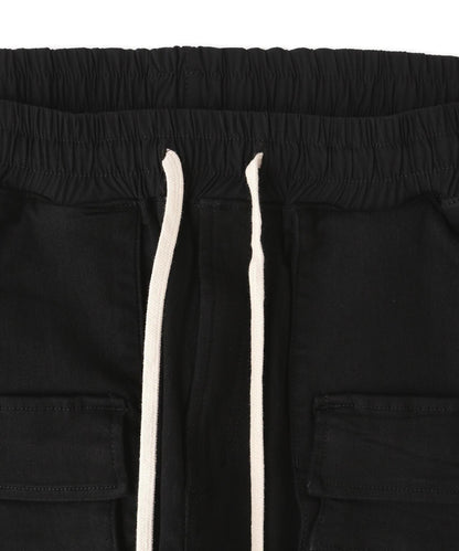 黑色翻蓋設計 PREMIUM TC BLACK FLAP PANTS 褲子