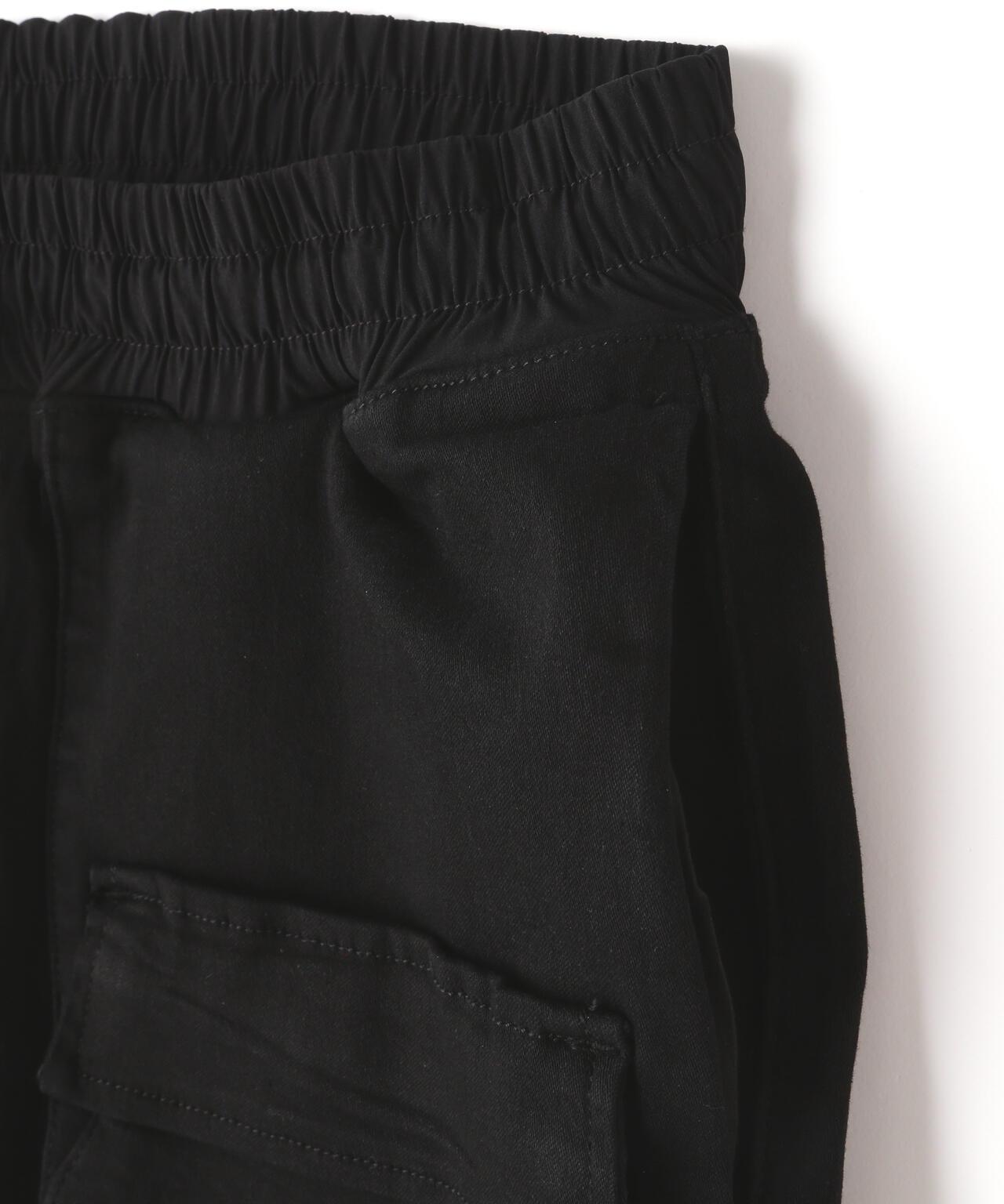 黑色翻蓋設計 PREMIUM TC BLACK FLAP PANTS 褲子