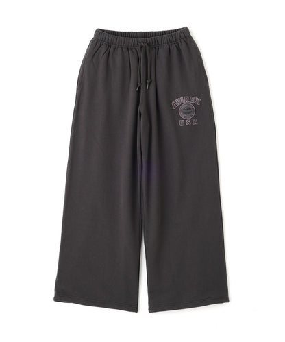 女款 直營店限定 AVIREX 50th VARSITY 風格休閒長褲