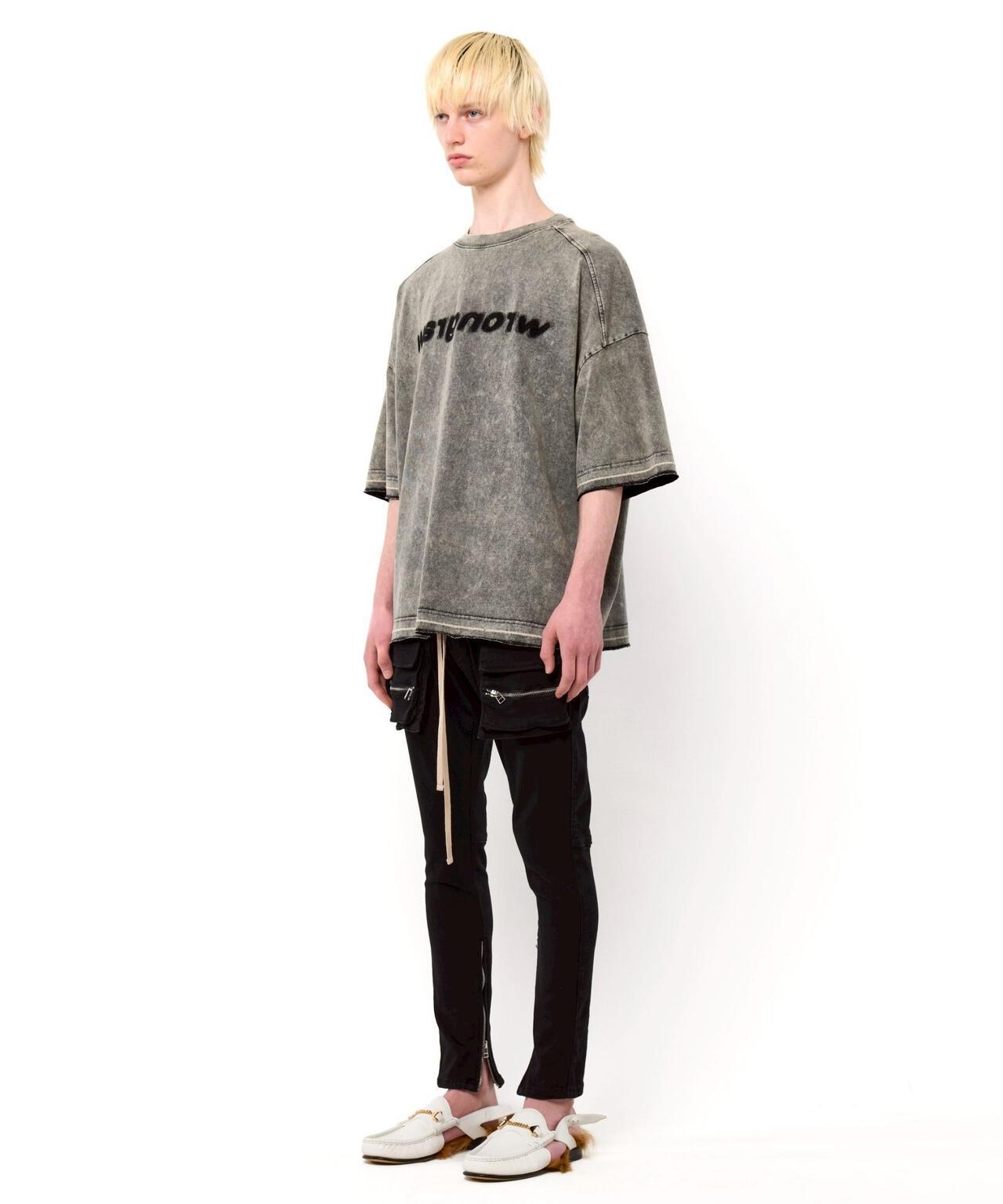 黑色翻蓋設計 PREMIUM TC BLACK FLAP PANTS 褲子