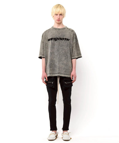 黑色翻蓋設計 PREMIUM TC BLACK FLAP PANTS 褲子