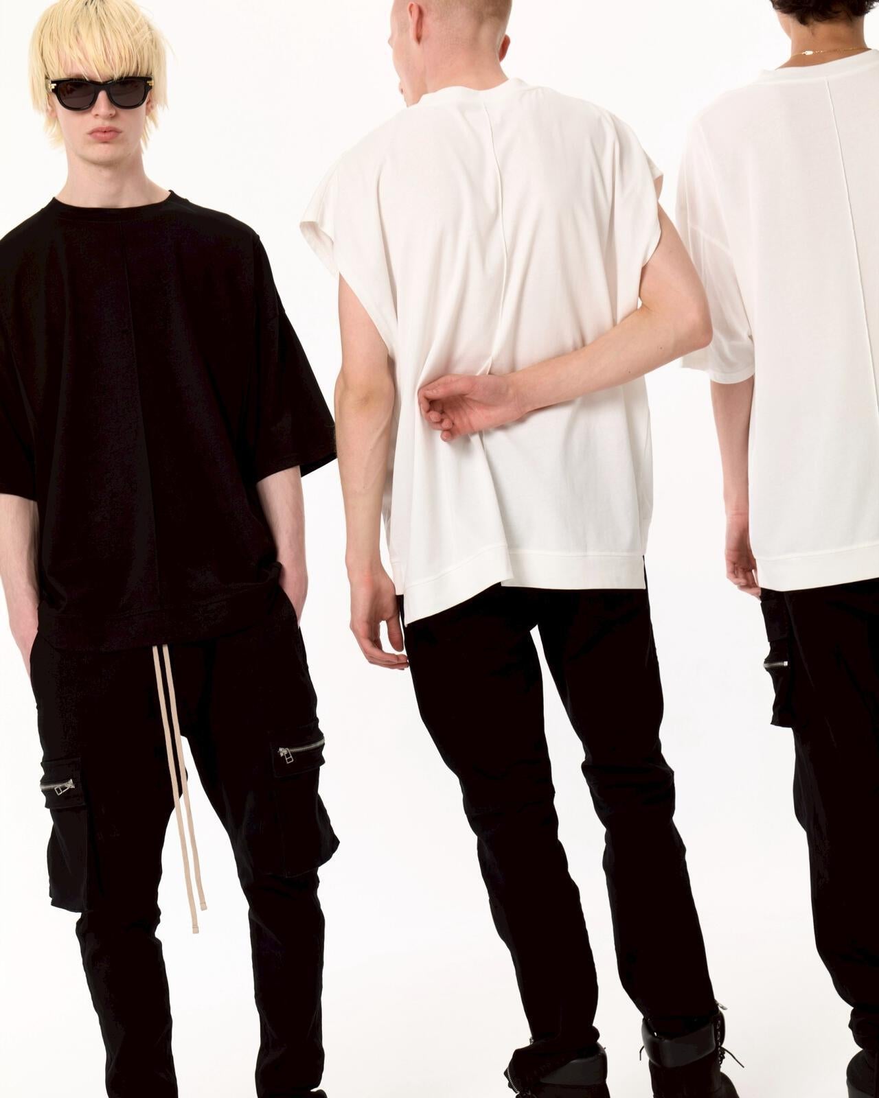 黑色翻蓋設計 PREMIUM TC BLACK FLAP PANTS 褲子