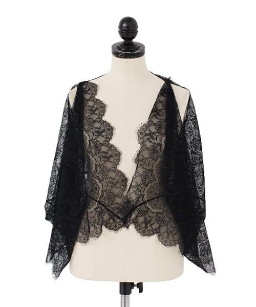 COUTURE MAISON 3WAY蕾絲披肩