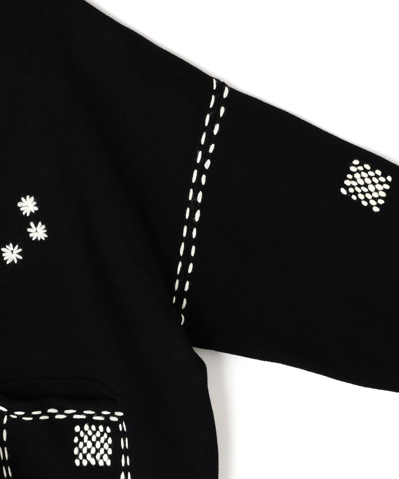 DankeSchon ダンケシェーン HAND STITCH KNIT CARDIGAN 手工縫線針織開衫