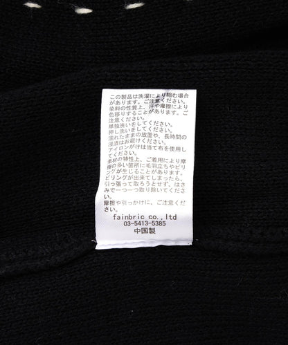 DankeSchon ダンケシェーン HAND STITCH KNIT CARDIGAN 手工縫線針織開衫