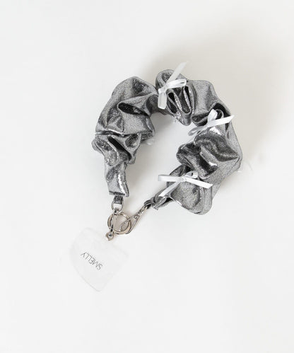 蝴蝶結髮圈設計 手柄掛繩