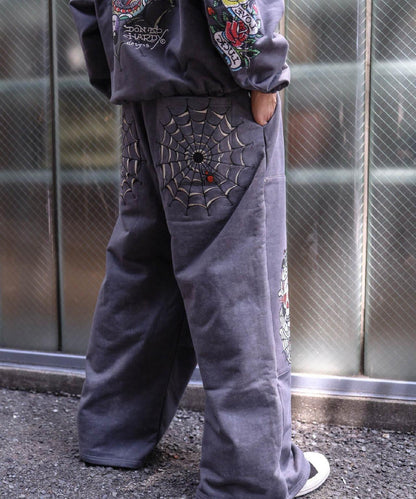 FR(13)NDS × Ed Hardy 聯名 雙膝設計 衛褲