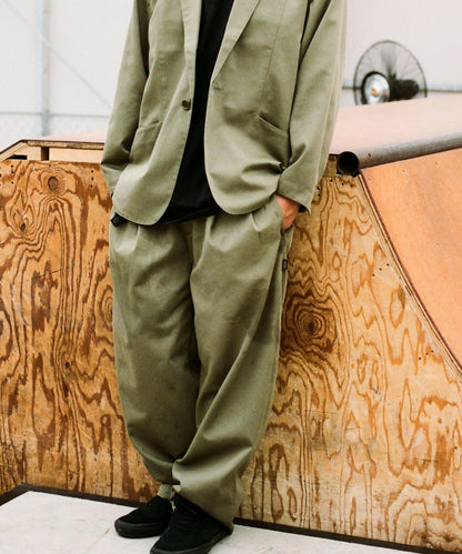 MANASTASH × DICKIES EXTRA MILE TUCK PANTS 打褶褲