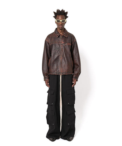 TCBLACK FLARE CARGO PANTS 喇叭工裝褲
