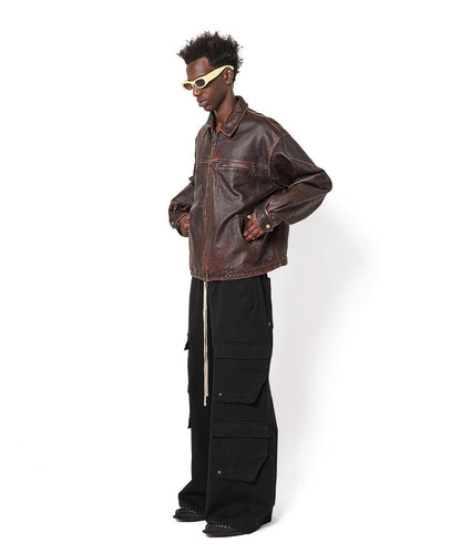 TCBLACK FLARE CARGO PANTS 喇叭工裝褲