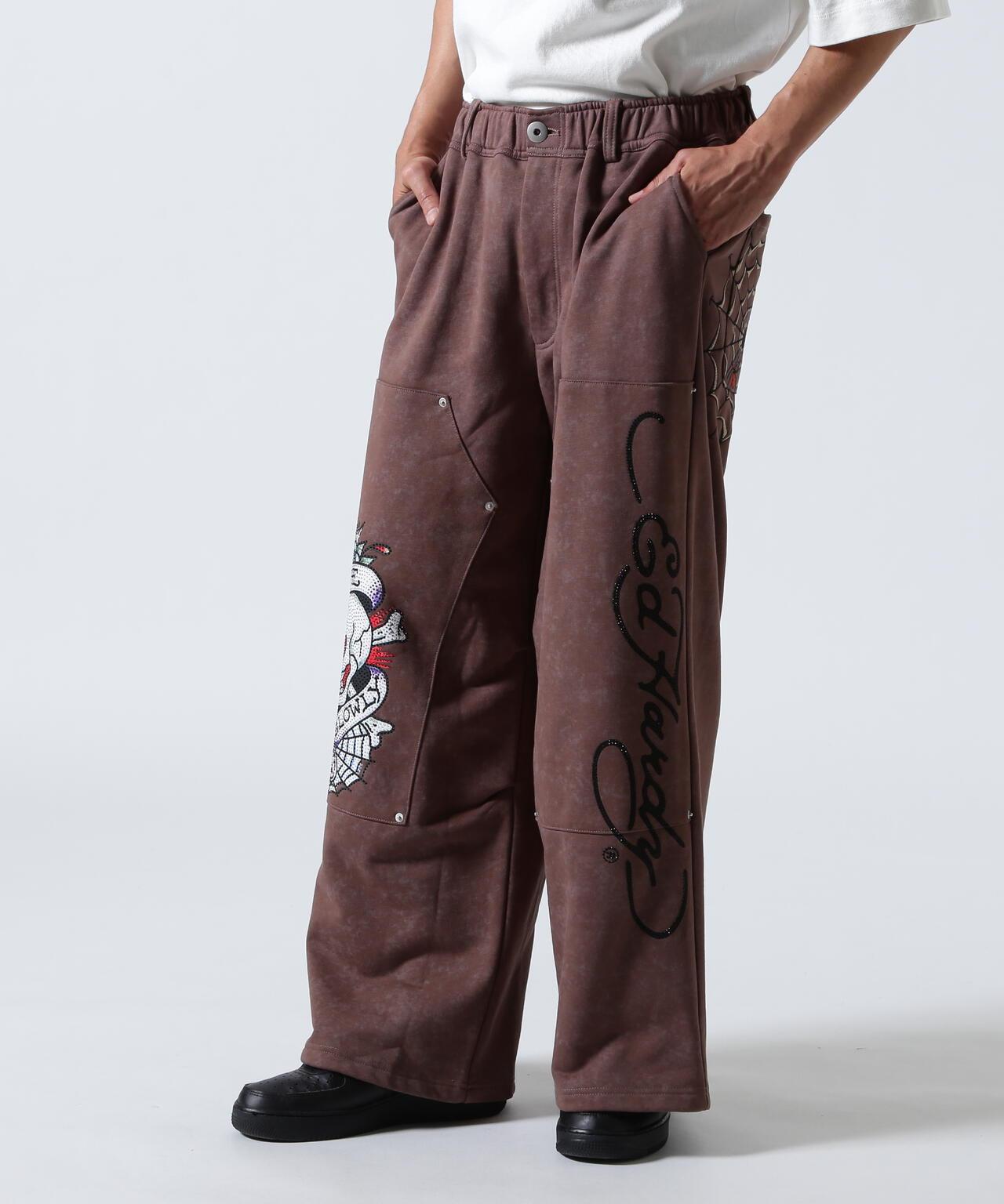 FR(13)NDS × Ed Hardy 聯名 雙膝設計 衛褲