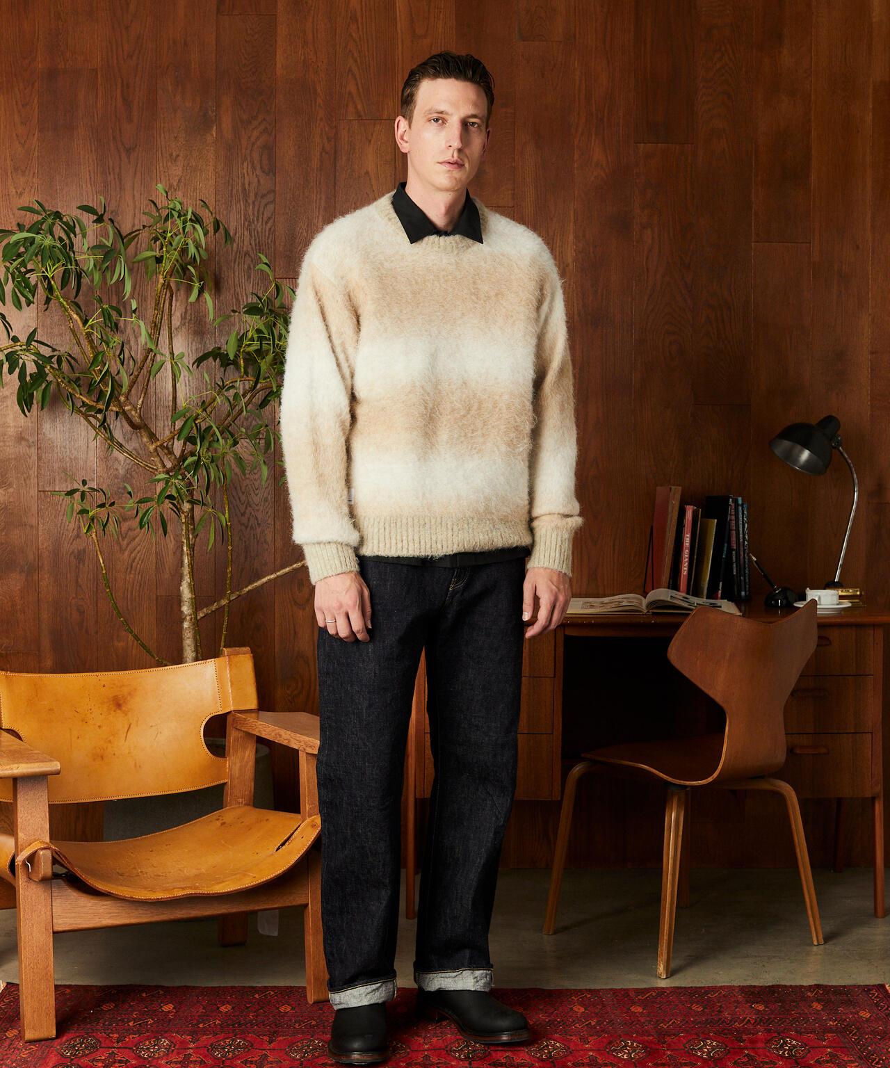 GRADATION CREW KNIT 漸變 圓領 針織衫
