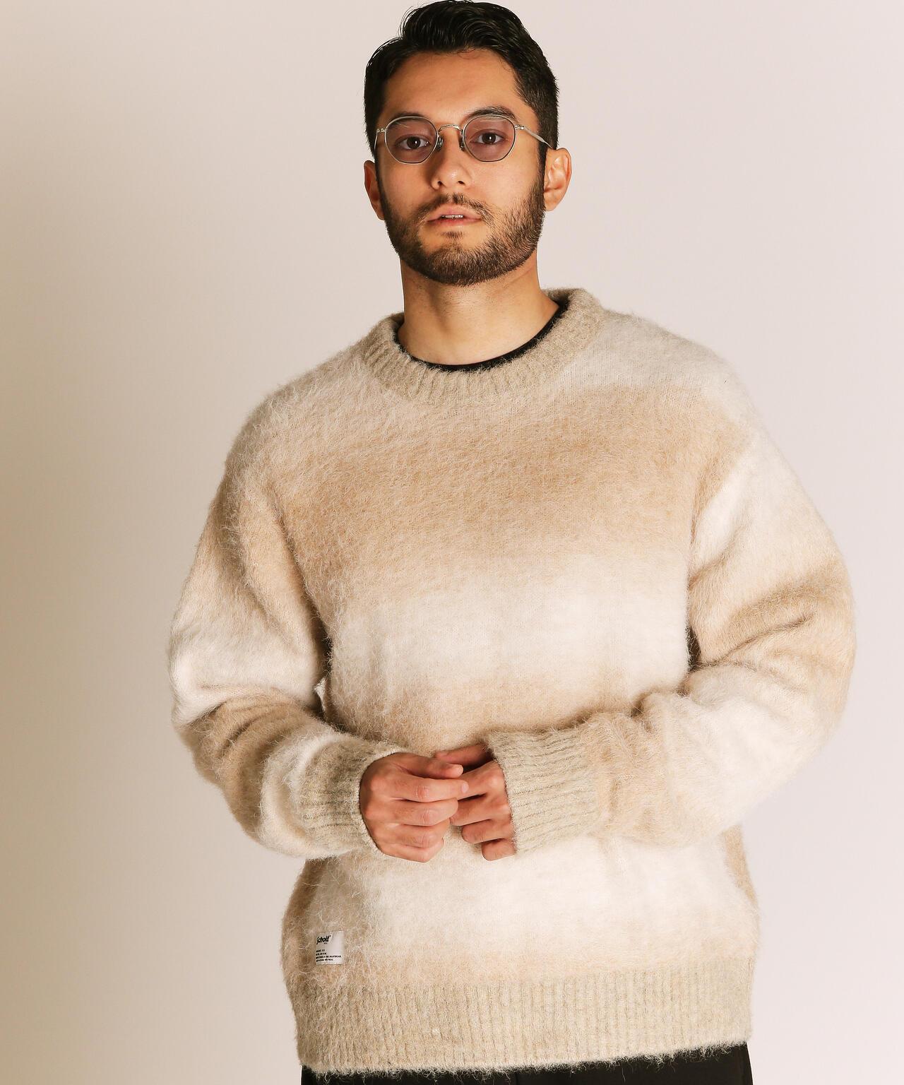 GRADATION CREW KNIT 漸變 圓領 針織衫