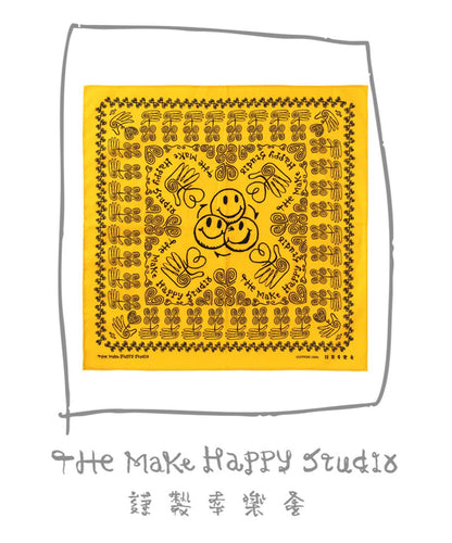 HAPPY BANDANA 頭巾