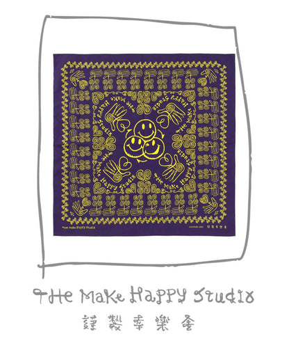 HAPPY BANDANA 頭巾