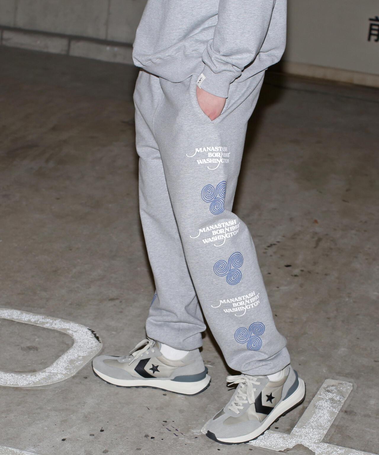 MANASTASH マナスタッシュ SAYHELLO SWEAT PANTS 衛褲