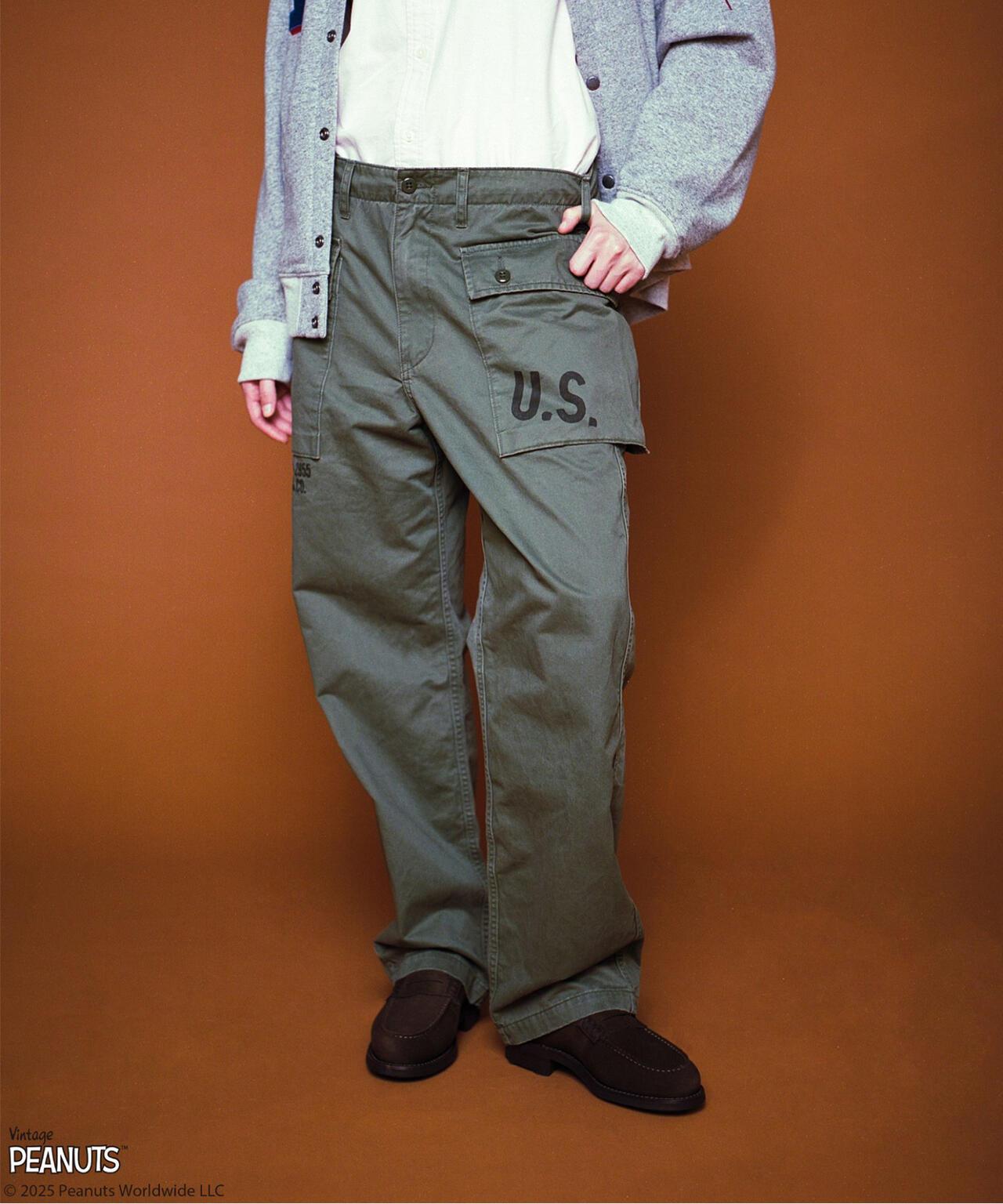 AVIREX × PEANUTS（花生漫畫） AERO PANTS FLYING ACE 褲子