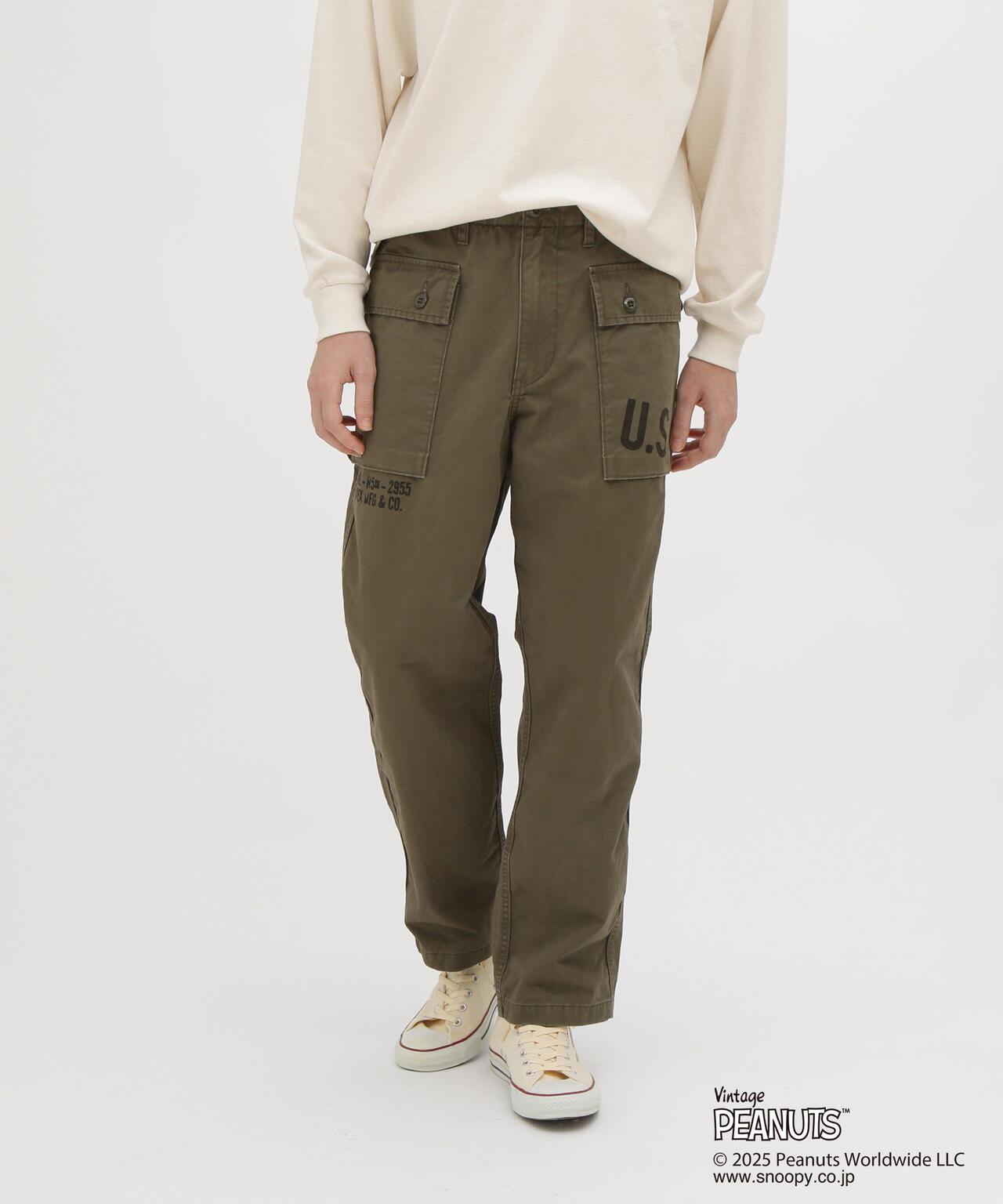 AVIREX × PEANUTS（花生漫畫） AERO PANTS FLYING ACE 褲子