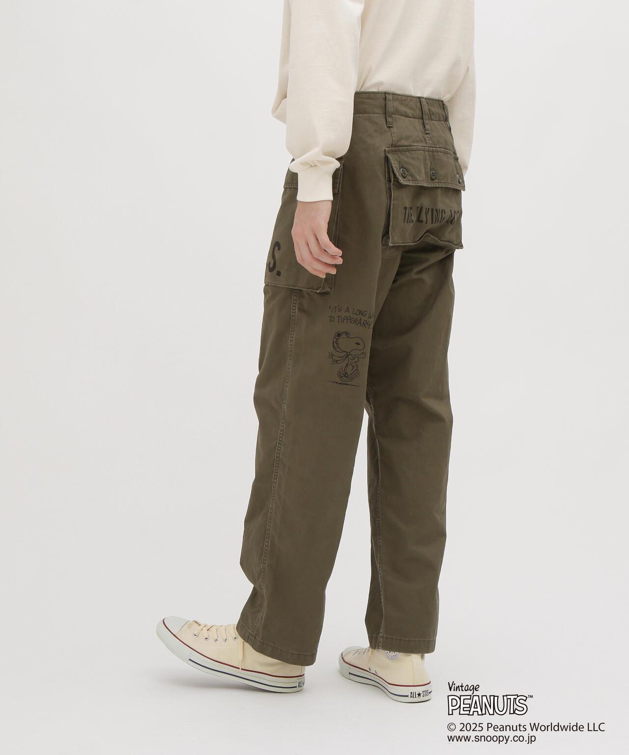 AVIREX × PEANUTS（花生漫畫） AERO PANTS FLYING ACE 褲子