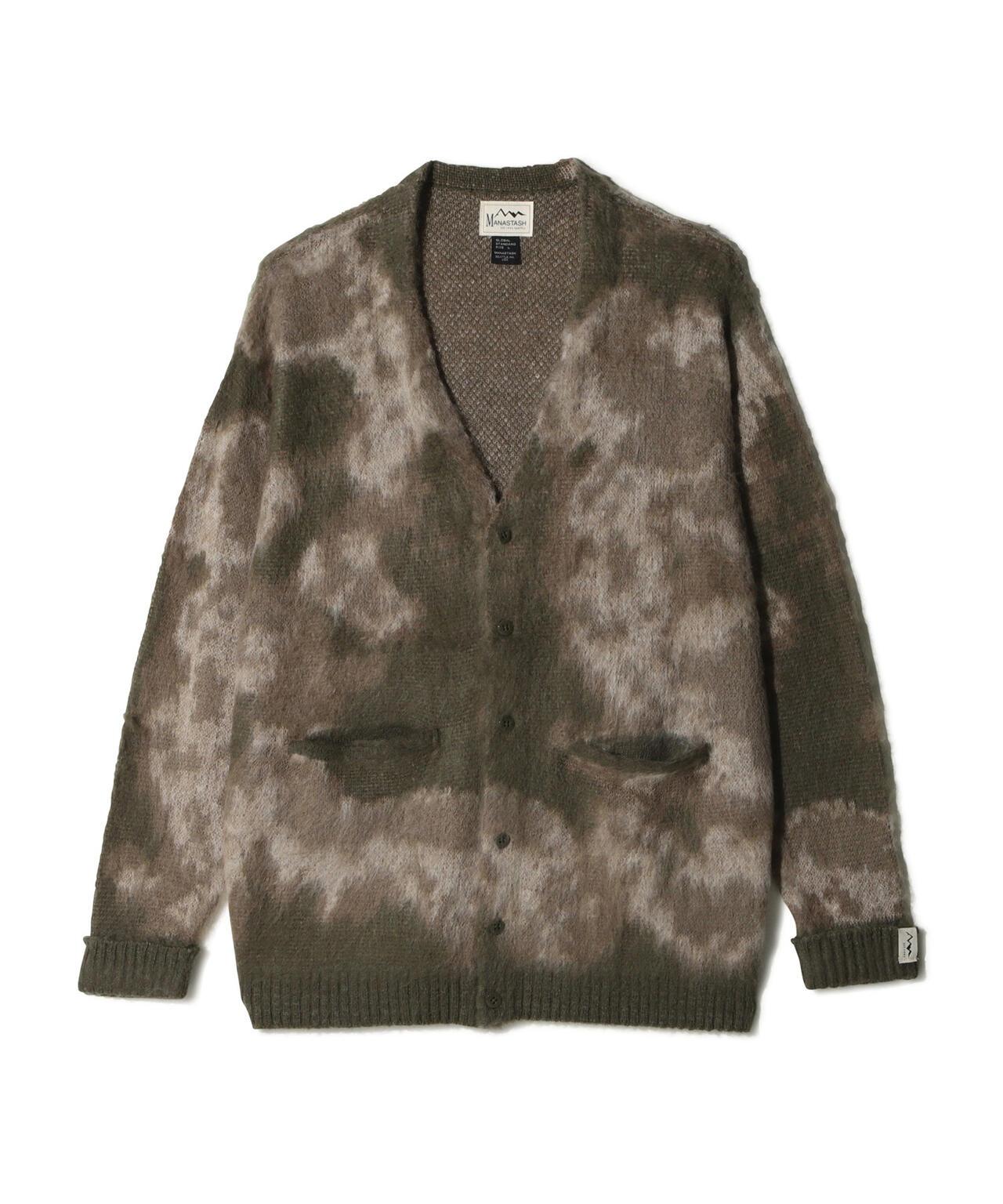 MANASTASH BLURRY JAQUARD CARDIGAN 針織開衫