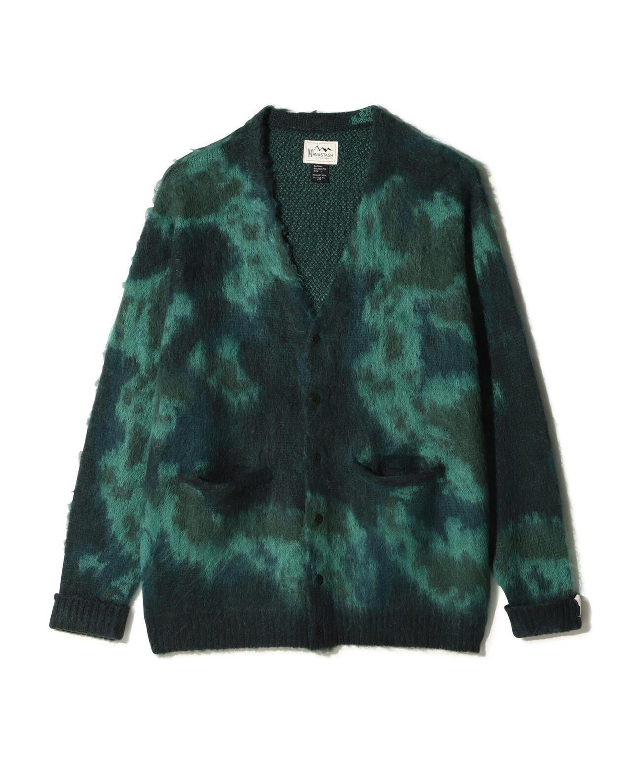 MANASTASH BLURRY JAQUARD CARDIGAN 針織開衫