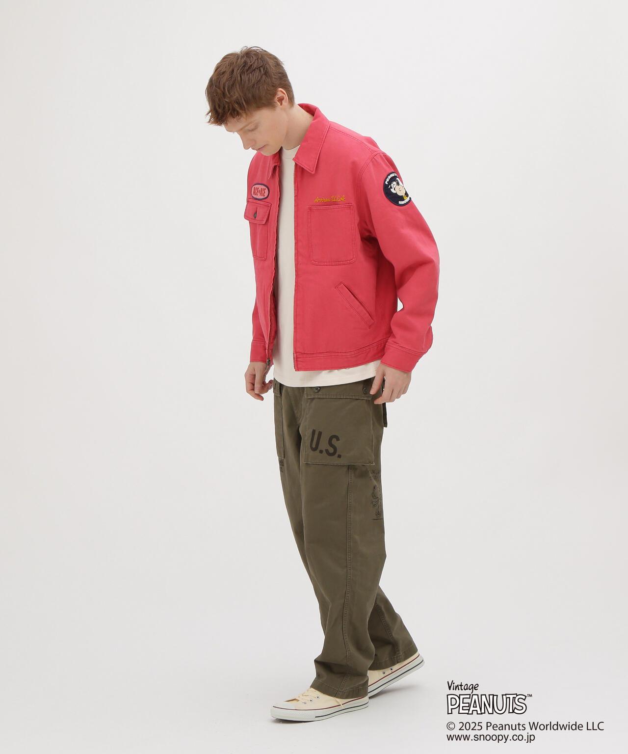 AVIREX × PEANUTS（花生漫畫） AERO PANTS FLYING ACE 褲子