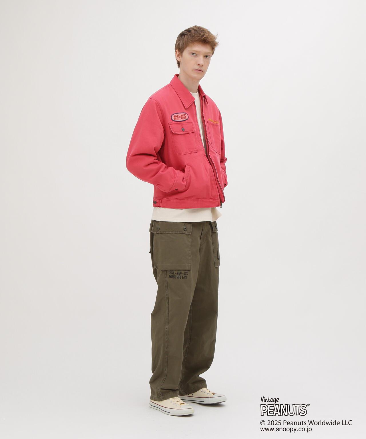 AVIREX × PEANUTS（花生漫畫） AERO PANTS FLYING ACE 褲子