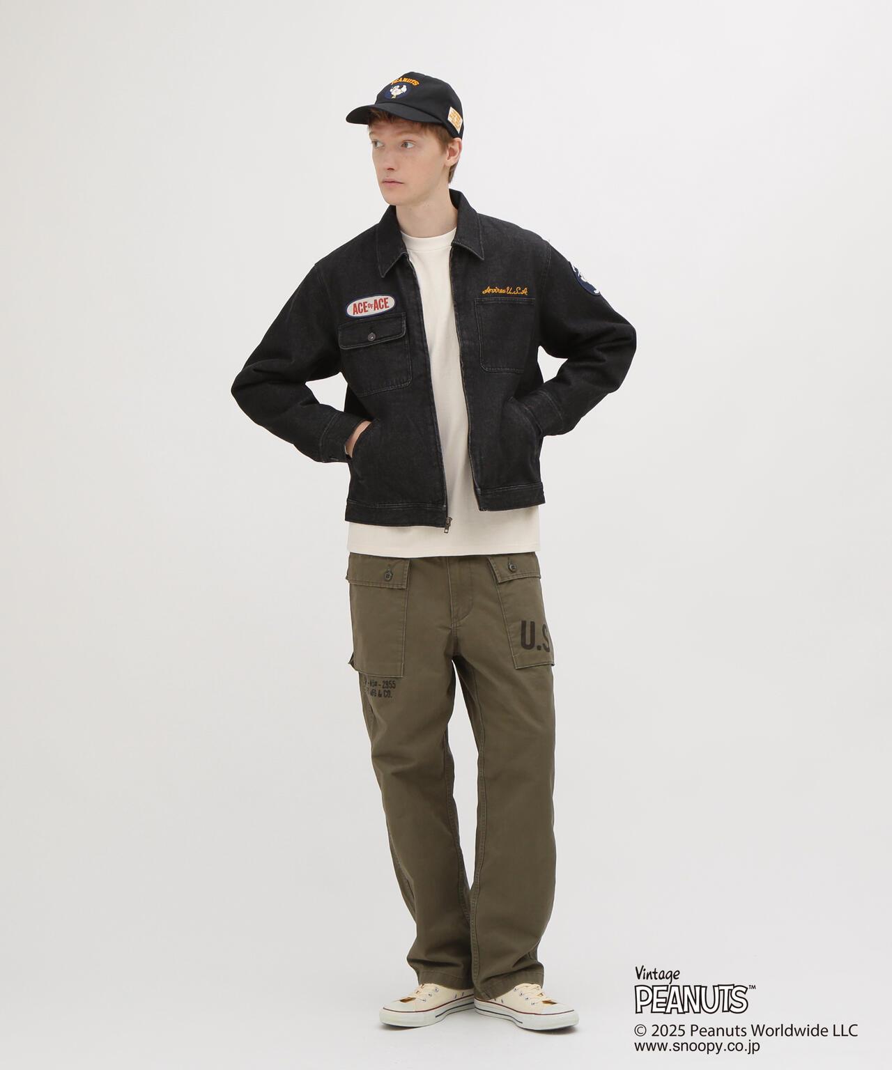 AVIREX × PEANUTS（花生漫畫） AERO PANTS FLYING ACE 褲子
