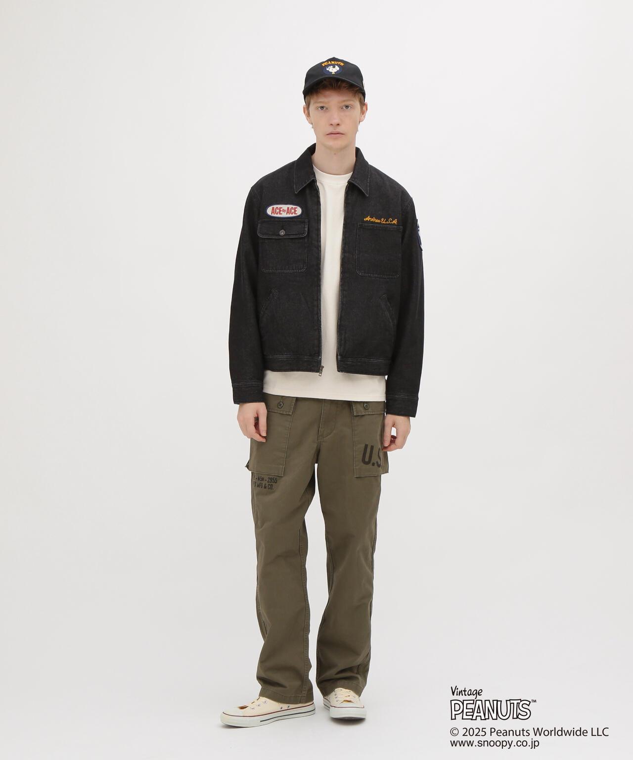 AVIREX × PEANUTS（花生漫畫） AERO PANTS FLYING ACE 褲子