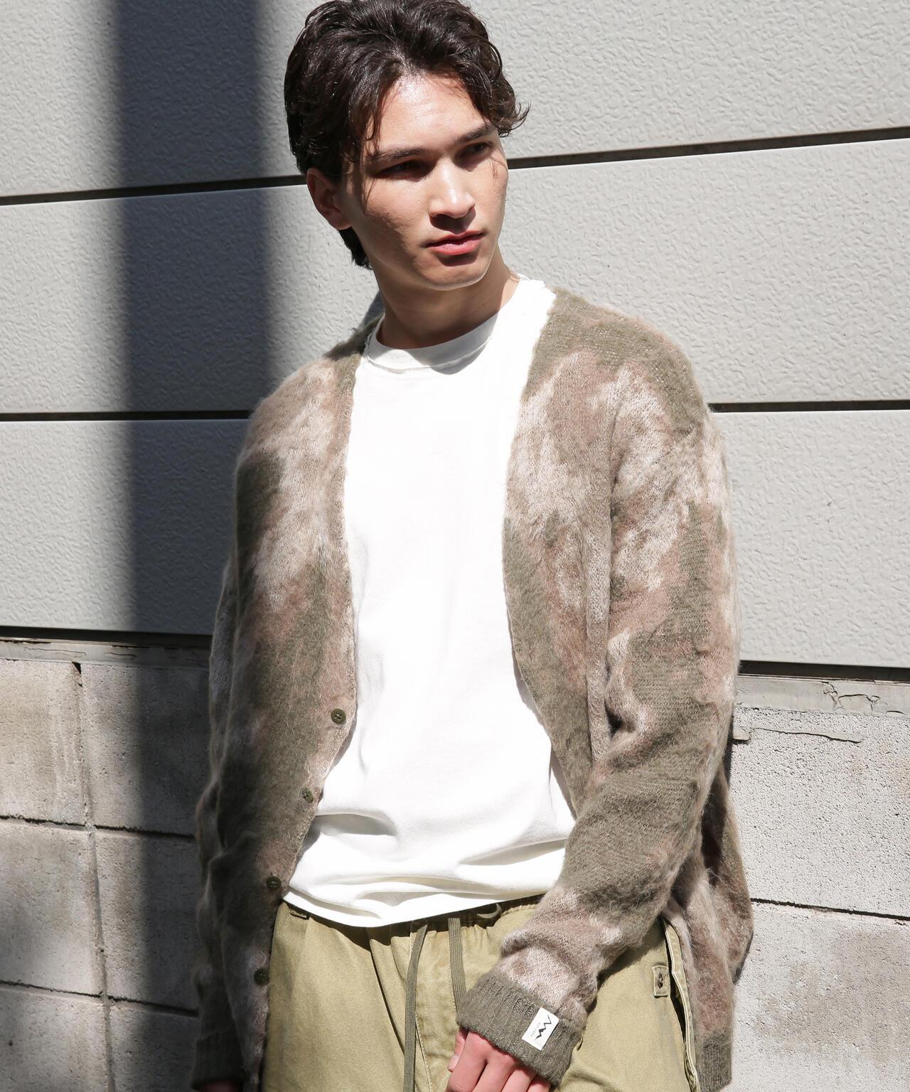 MANASTASH BLURRY JAQUARD CARDIGAN 針織開衫