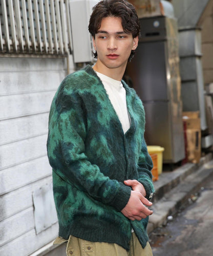 MANASTASH BLURRY JAQUARD CARDIGAN 針織開衫