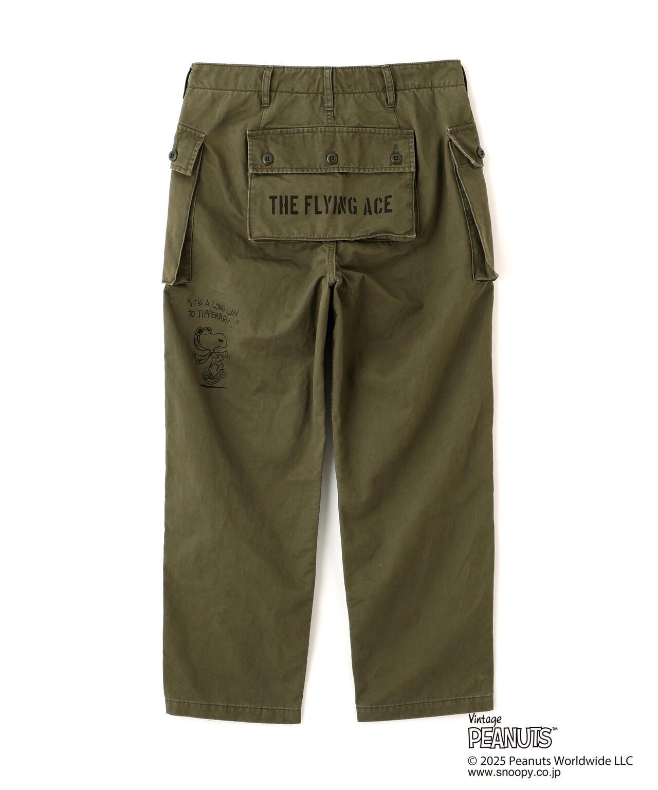 AVIREX × PEANUTS（花生漫畫） AERO PANTS FLYING ACE 褲子