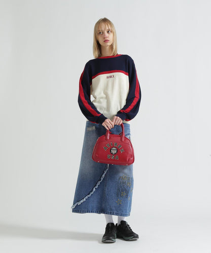 MULTI-TONE KNIT PULLOVER 針織套頭衫