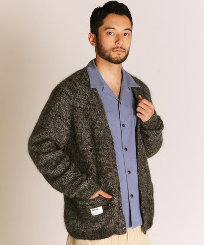 MOH《AIR》 KNIT CARDIGAN 馬海毛針織開衫