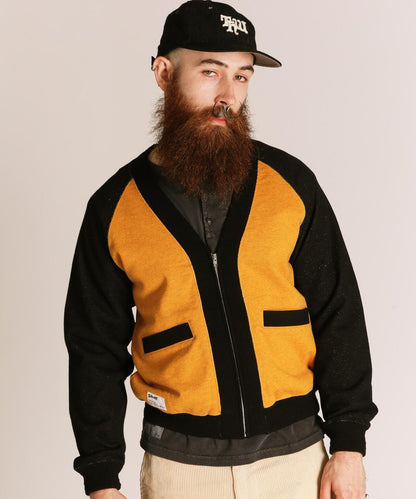 2TONE SWEAT CARDIGAN 雙色拼色衛衣開衫