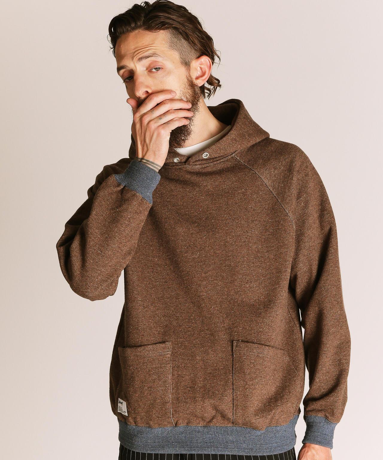 雙色設計 2TONE HOODED SWEAT 連帽衛衣