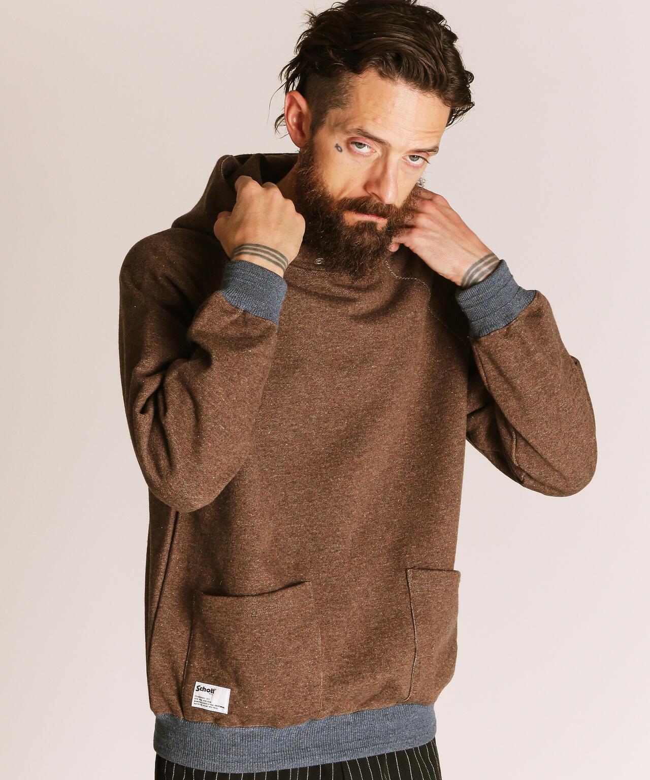 雙色設計 2TONE HOODED SWEAT 連帽衛衣