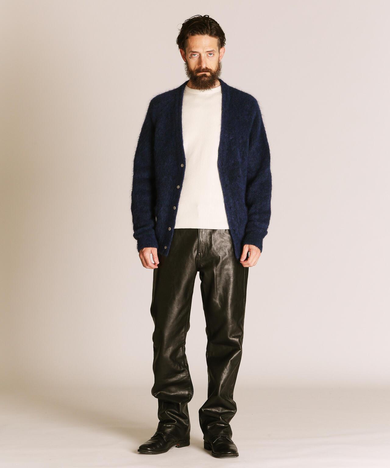 MOH《AIR》 KNIT CARDIGAN 馬海毛針織開衫