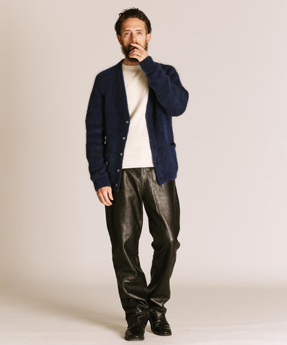 MOH《AIR》 KNIT CARDIGAN 馬海毛針織開衫